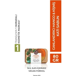 Yves Rocher Katı Sabun - Canlandırıcı Mango Kişniş - 80g-50316