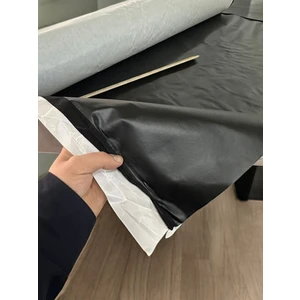Siyah Yapışkanlı Deri Kaplama 100X150 cm – Kendinden Yapışkanlı,
