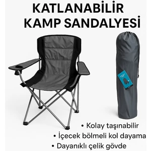 Katlanır Kamp Sandalyesi Taşıma Çantalı