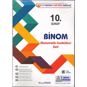Binom Yayınları 10.Sınıf Matematik Fasikülleri Seti