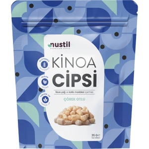 Nustil Nutrition Style Çörek Otlu Kinoa Cipsi 35 gr