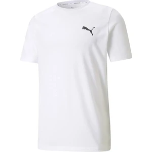 Active Small Logo Tee Erkek Beyaz Günlük Stil Tişört 58672502
