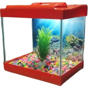 Yaren LED Işıklı Mini Akvaryum