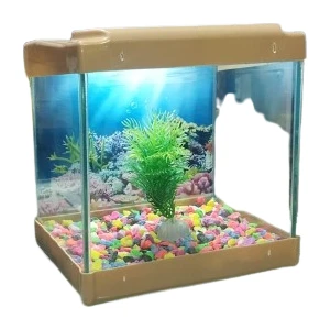 Yaren LED Işıklı Mini Akvaryum