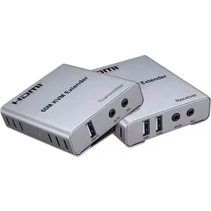 BD-1010HU 60MT HDMI USB Kvm Extender Fullhd 1080P Sesli HDMI ve Mouse Menzil Genişletici Uzatıcı CAT5E/CAT6