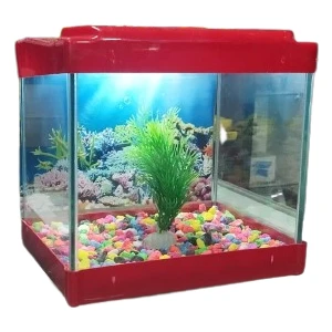 Yaren LED Işıklı Mini Akvaryum