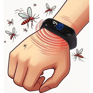 Sivrisinek Kovucu Bileklik – Kimyasalsız, Açık Hava Fiziksel Koruma | Unisex & Ayarlanabilir Tasarım