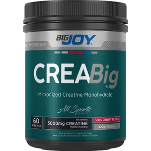 Kreatin Creabig Creatine 420GR 60 Servis Vişne Monohydrate %100 Mikronize