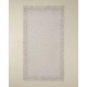 Pearly Pamuklu Dokuma Kilim 80X150 cm Turuncu-Ekru-Bej