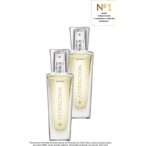 Attraction Kadın Parfüm Edp 30 Ml. Ikili Set
