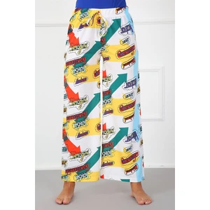 Moda Serdem Bayan Penye Bol Paça Pantolon 210021