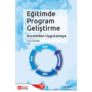 Pegem Akademi Yayıncılık Eğitimde Program Geliştirme-Özcan Demirel