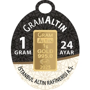İstanbul Altın Rafinerisi 1 Gram (995) 24 Ayar Külçe Altın