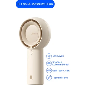 Handheld Fan Life5 Plus El Fanı 4000mah