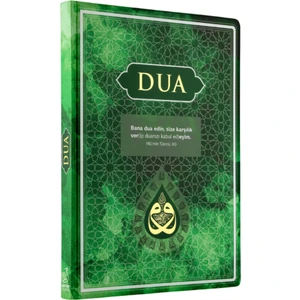 Dua Evrad-I Şerife) Büyük Boy - Arapça+Türkçe - Yeşil