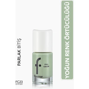 Full Color Yoğun Pigmentli Parlak Oje (FC23 Petite Mint) 8690604310593