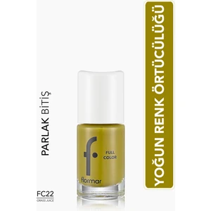 Full Color Yoğun Pigmentli Parlak Oje (FC22 Grass Juice) 8690604310586