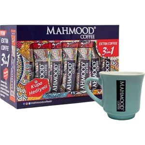 Mahmood Coffee 3 Ü 1 Arada Ekstra 36 Adet  ve Kupa Bardak