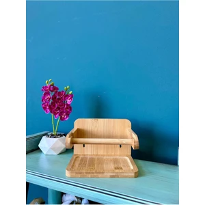 Bambu Tuvalet Kağıtlığı 17X12X12 cm