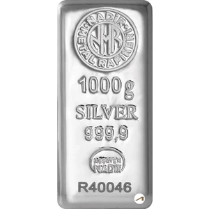 Nadir Gold Nadirgold 1000 gr Gümüş Külçe