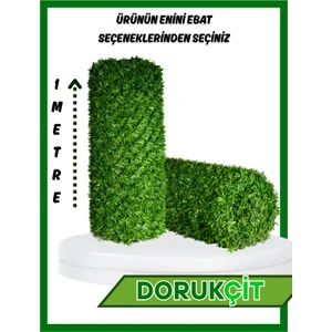 Dekoratif Çim Çit Rulo – Yapay Çim Çit Panel Bahçe Balkon Çiti