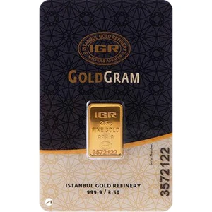 Altın Bazaar 2.5 Gr 24 Ayar 999.9 Milyem Iar Gram Altın