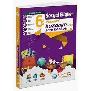 Çanta Yayınları 6. Sınıf Sosyal Bilgiler Etkinlikli Kazanım Soru