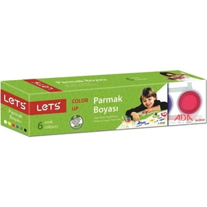 Lets 6x25ml Parmak Boyası / L-5500