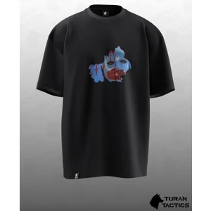 Doğu Türkistan Tasarımlı Oversıze Unısex T-Shırt