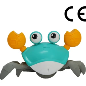 Halley Oyuncak Sensörlü ve Hareketli Yengeç Robot 22 Cm