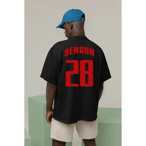 Alperen Şengün Houston Rockets Baskılı Oversize Tshirt