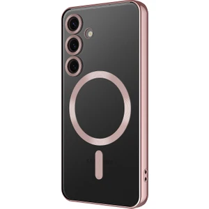 Samsung Galaxy S24 FE Kılıf Kamera Korumalı M-safe Wireless Şarj Özellikli Zore Demre Kapak