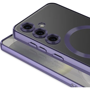 Samsung Galaxy S24 FE Kılıf Kamera Korumalı M-safe Wireless Şarj Özellikli Zore Demre Kapak