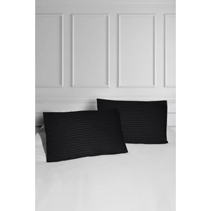 Pamuk Saten Yastık Klıfı 50X70 Siyah