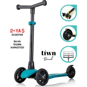 Brand 3 Tekerlekli Çocuk Scooter – Ayarlanabilir Gidonlu, 2 Yaş ve Üzeri – 50 kg Taşıma Kapasiteli, Güvenli ve Hafif Tasarım