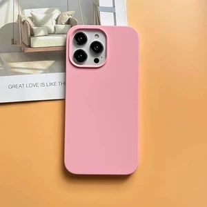 IPhone 16 Promax Kadife Iç Dokulu Lansman Silikon Kılıf
