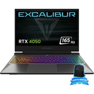 Excalibur G870.1342-DVA0X-C Intel Core i5-13420H 32GB RAM 500GB NVME SSD 6GB RTX4050 165HZ Freedos