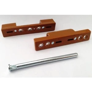 Kahverengi Pvc Doğrama Menteşesi 90MM Içi Tam Çelik