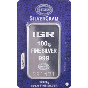 100 gr Gümüş Külçe