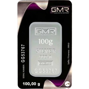Rimagold Gmr 100 gr Gümüş Külçe