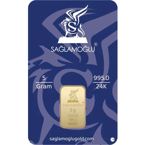 5 gr 24 Ayar Sağlamoğlu Gram Altın