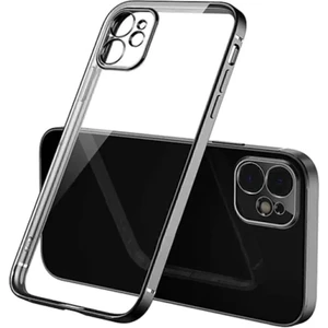 Iphone 11 Uyumlu Şeffaf Kılıf Kamera Korumalı