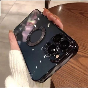 iphone 13 Promax Uyumlu Extra Kamera Korumalı (Kamerası Cam Lensli) Lazer Lüx Kılıf Tam Koruma