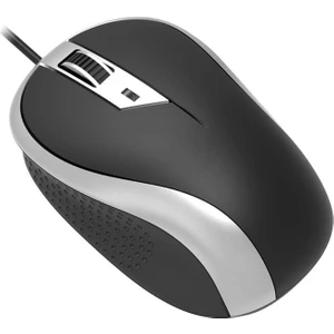 USB Mouse - Ergonomik USB Optik Kablolu Mouse 1000 Dpı - Siyah