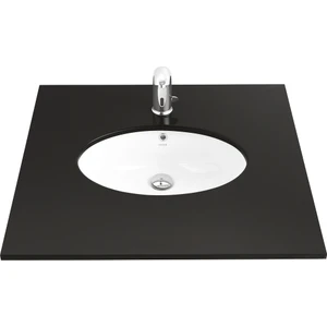 Tp216 Tezgah Altı Oval Lavabo 37X51 Cm Beyaz
