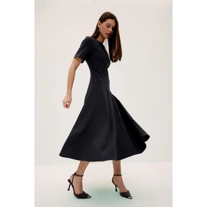 Basic Midi Yazlık Elbise F3816AX25SM