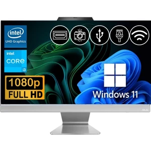 I3-1315U 32GB Ddr5  512GB M.2 SSD A3402WVAK-I38256W0D ATL37  23.8" W11PRO Beyaz All In One Bilgisayar