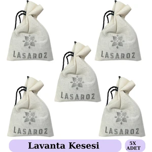 5 Adet Lavanta Kesesi Dolap Çekmece Araba Kokusu Doğal
