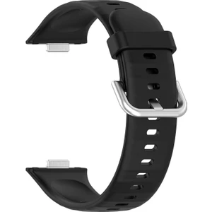 Huawei Watch Fit 4 Pro Kordon, Silicone Sport Band Siyah