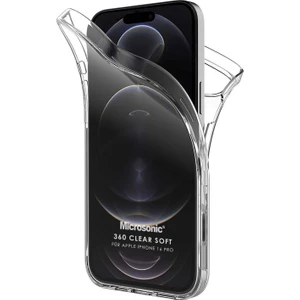 Apple iPhone 16 Pro Kılıf 6 Tarafı Tam Full Koruma 360 Clear Soft Şeffaf